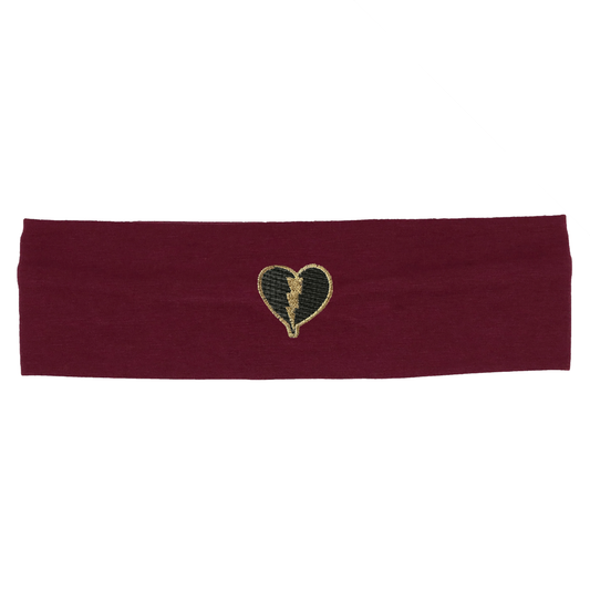 Gold Heart Clothing Headband