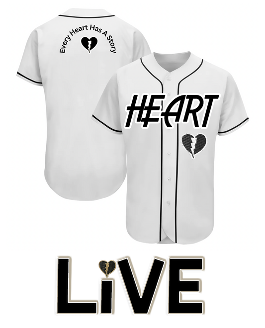 Heart Baseball Jersey
