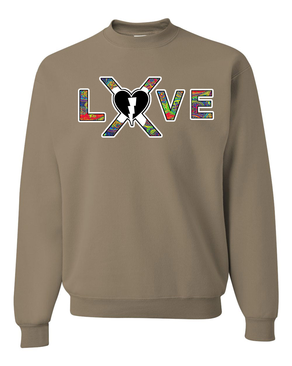 Live X Love Sweatshirt (Prism)