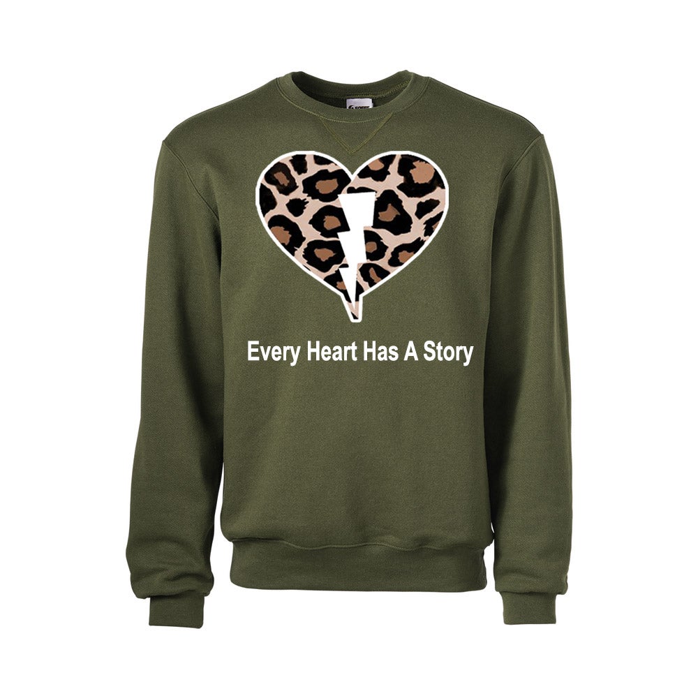 LVBH OG Leopard Print Sweatshirt (Safari)